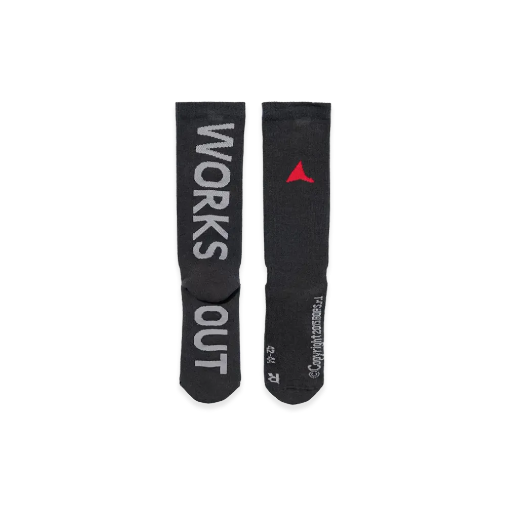 WORKSOUT x ROA Aoyama Exclusive Socks "Black"