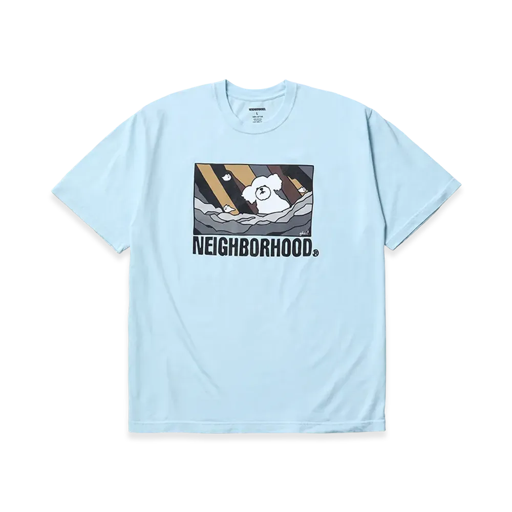 NEIGHBORHOOD x Ghost NH 251 Spot . Tee SS-13 "Saxe"