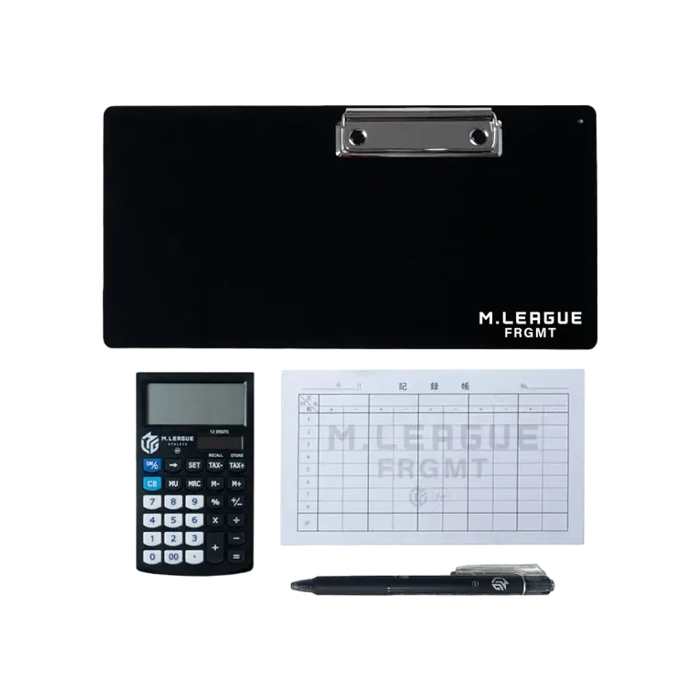 FRAGMENT x M.LEAGUE Mahjong Accessory Set "Black"