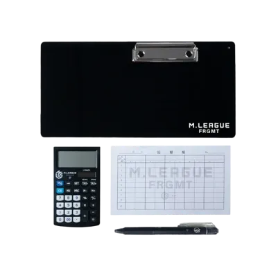 FRAGMENT x M.LEAGUE Mahjong Accessory Set "Black"