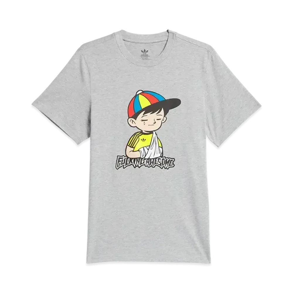 adidas FA Tee Graphic T-shirt "Mgh Solid Grey"