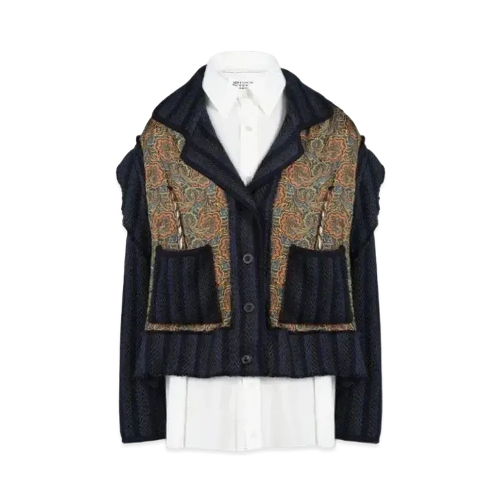 Maison Margiela Paisley Poplin Shirt "White"