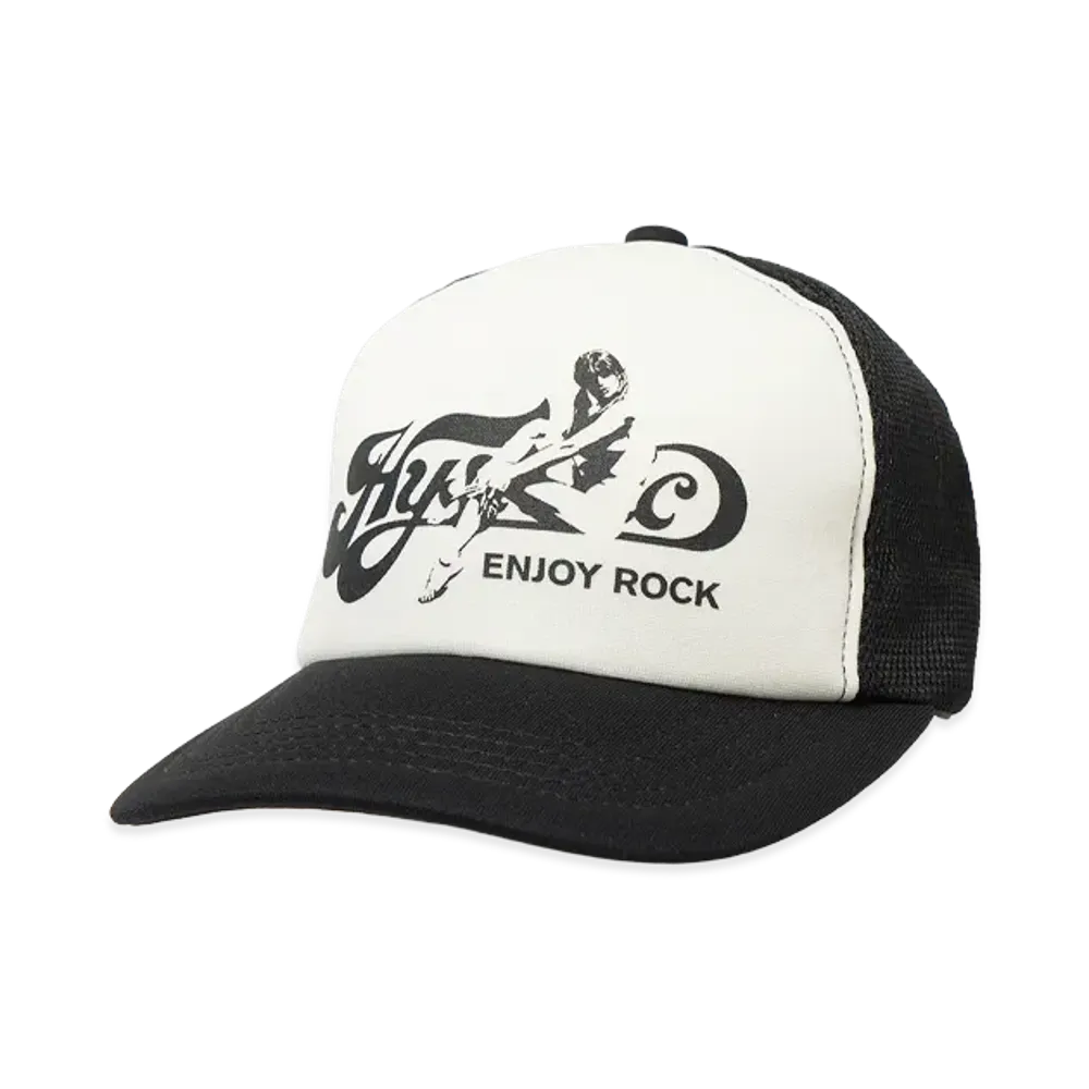 HYSTERIC GLAMOUR Enjoy Rock Mesh Cap "Black"