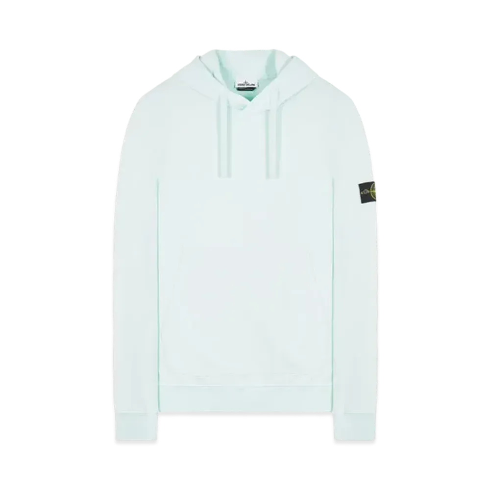 Stone Island 64120 BRUSHED COTTON FLEECE "Light Green"