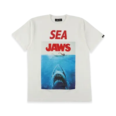 WIND AND SEA x JAWS S/S KID Tee "White"