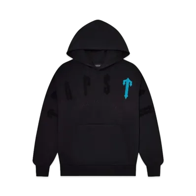 TRAPSTAR Irongate Arch Chenille 2.0 Tracksuit "Black/Blue"