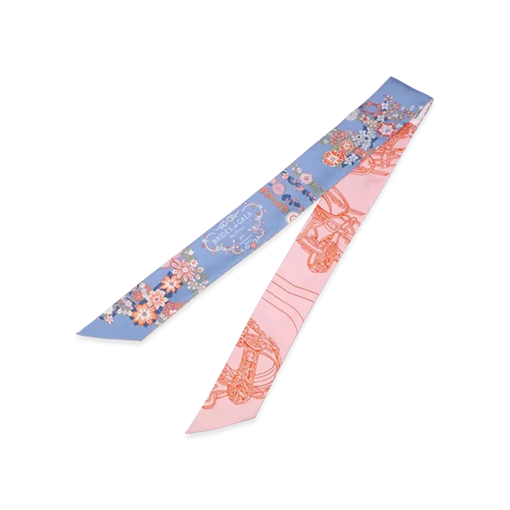 Hermes Brides de Gala en Fleur Eyeliner "Blue/Pink"