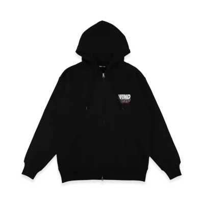 WIND AND SEA x Marilyn Monroe Zip Hooded Sweat Shirt "Black"