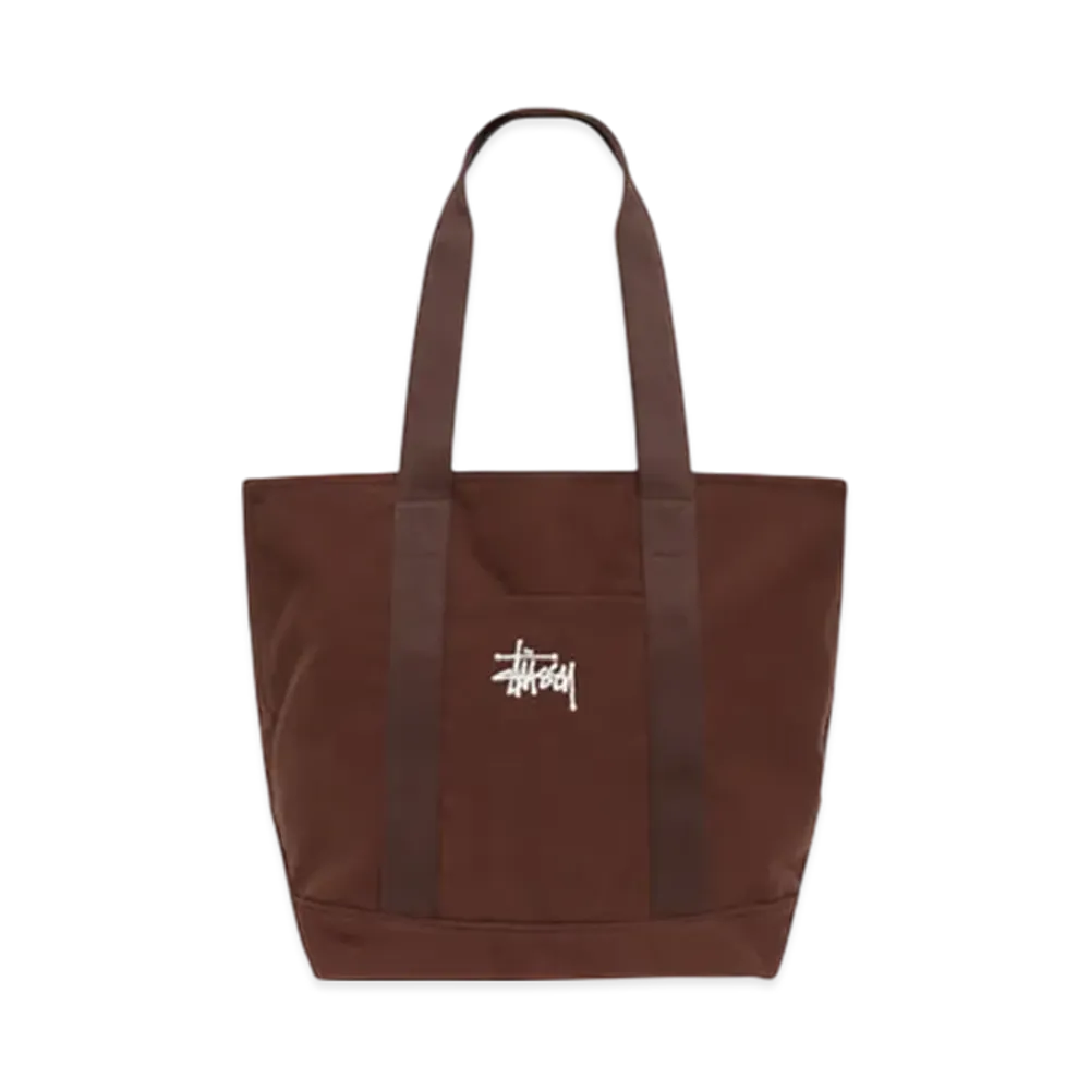 Stussy Canvas Market Tote "Brown"