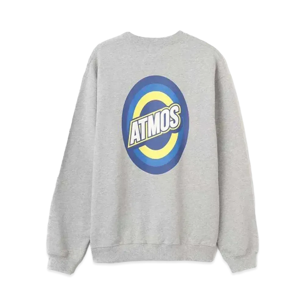 atmos Circle Gradient Logo Sweatshirt "Gray"