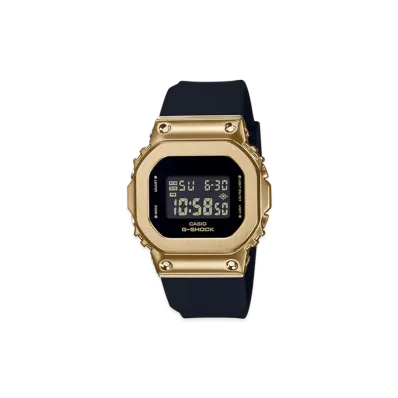 Casio G-Shock Metal Covered GM-S5600 Digital M Watch "Black/Cmbi"