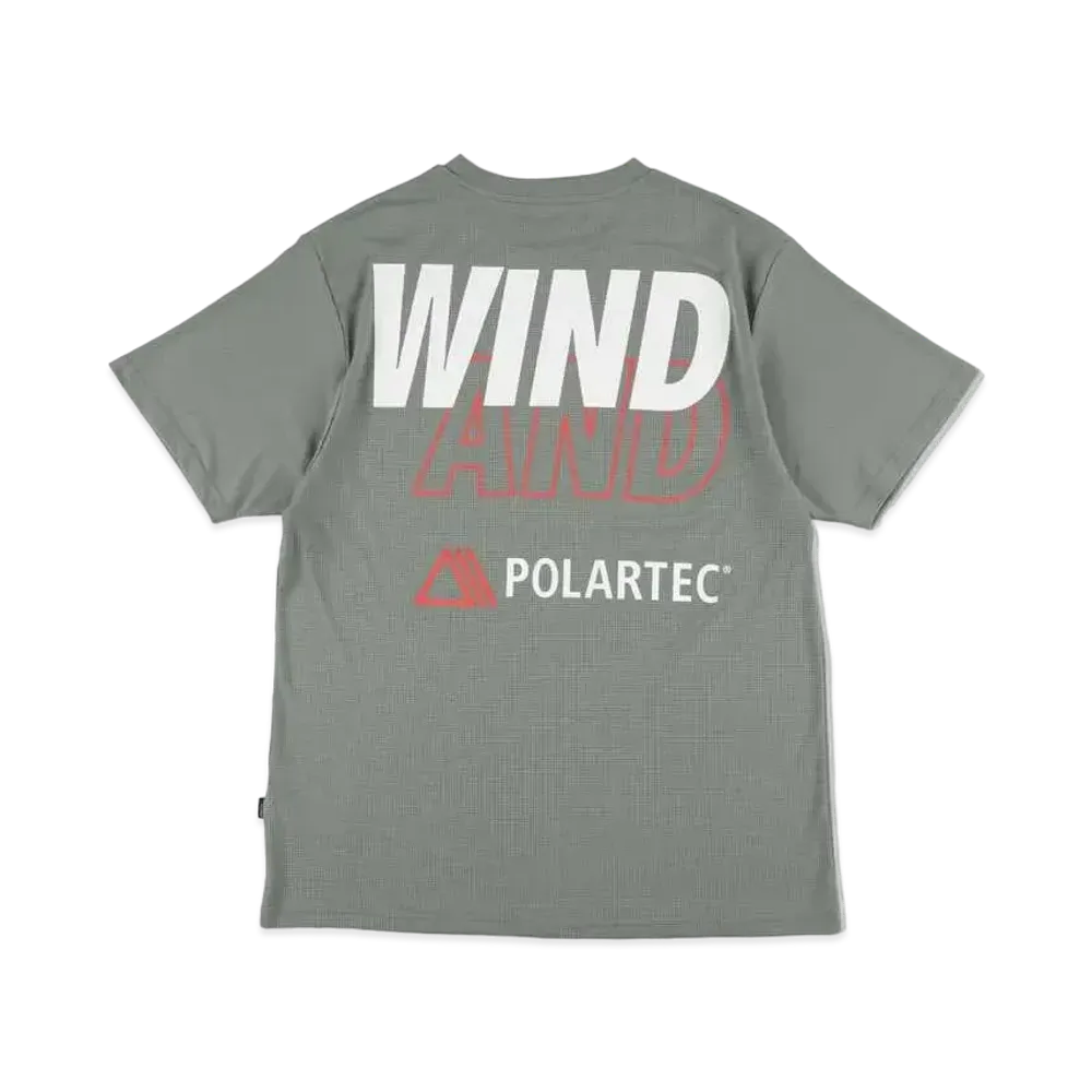 WIND AND SEA Polartec Power Dry S/S Tee "Sage Green"