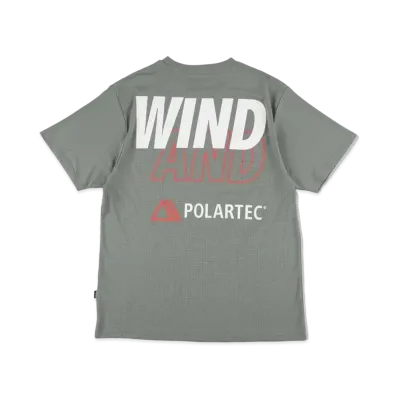 WIND AND SEA Polartec Power Dry S/S Tee "Sage Green"