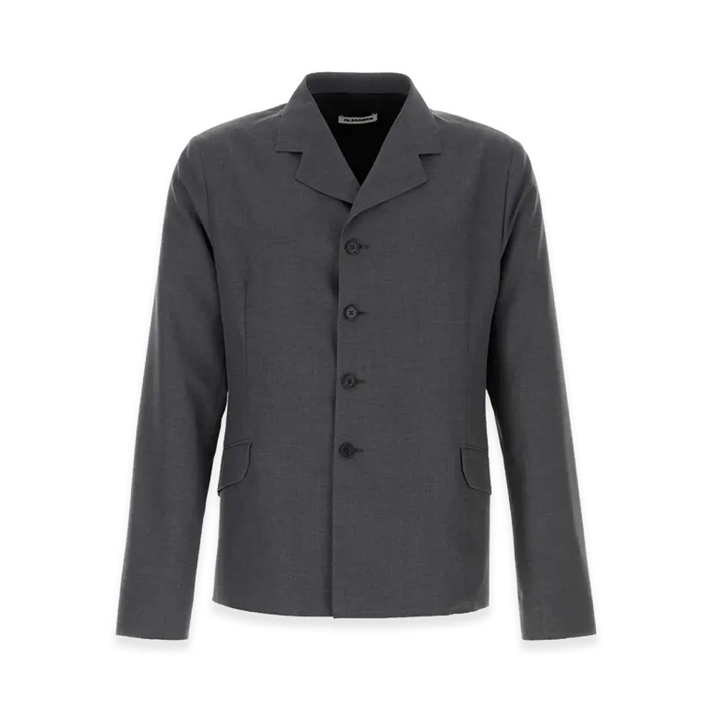Jil Sander Wool Blazer "Dark Gray"