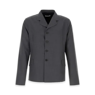 Jil Sander Wool Blazer "Dark Gray"