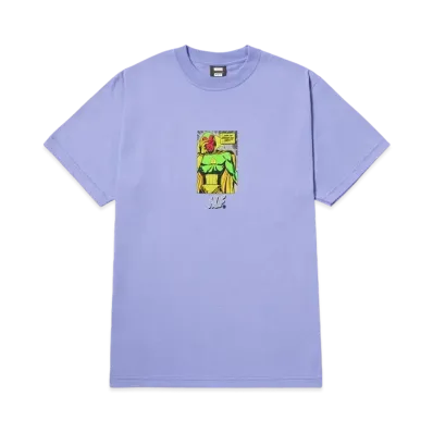 HUF x Avengers Sad Android Tee "Vintage violet"