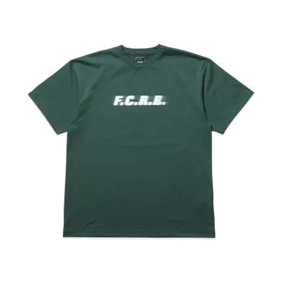 F.C.Real Bristol Blurred Logo Tee "Green"