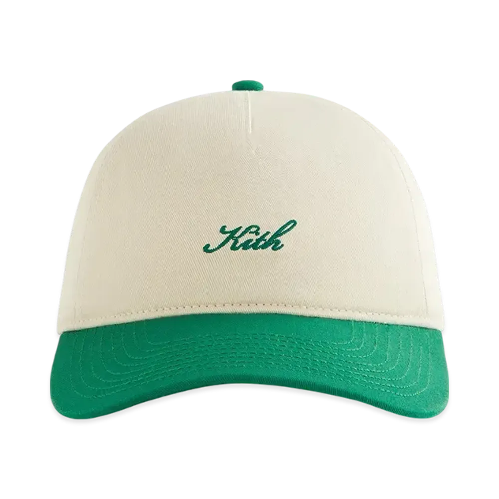 Kith Women Two-Tone Cotton Twill Pinch Crown Cap "Newt"