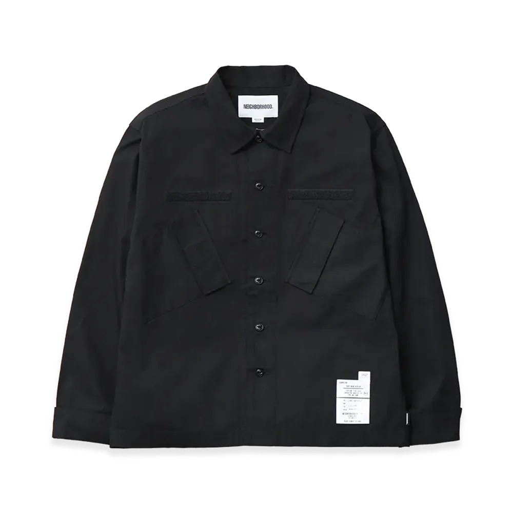 NEIGHBORHOOD Slant Pocket Shirt LS "Black"