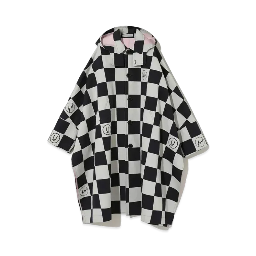 UNDERCOVER x FRAGMENT Cotton Poncho "Black CK"