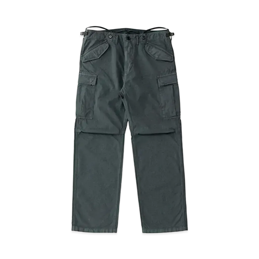 visvim EIGER SANCTION PANTS DMGD "Olive"