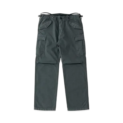 visvim EIGER SANCTION PANTS DMGD "Olive"