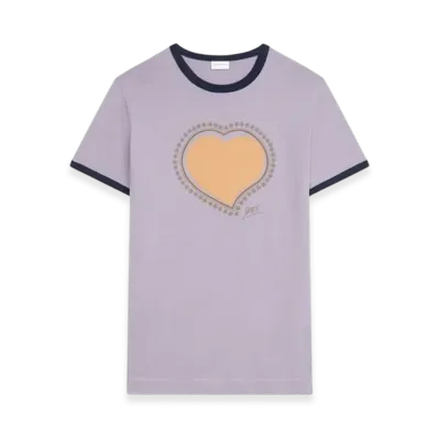 DRIES VAN NOTEN Archive Print Tee "Lilac"
