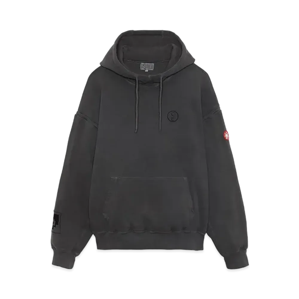 Cav Empt (C.E) OVERDYE DOUBLE FACE HOODY "Charcoal"