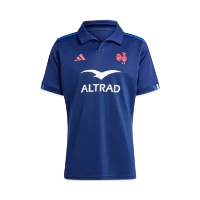 adidas France National Rugby Home Uniform "Dark Blue"