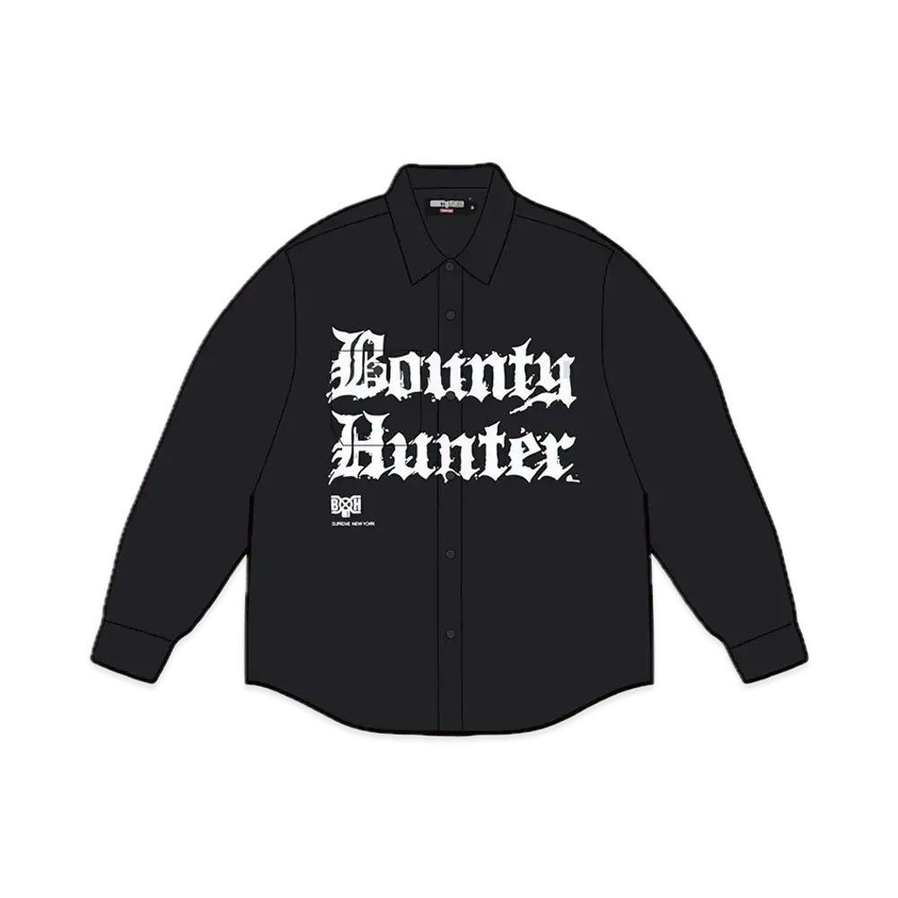 Supreme x BOUNTY HUNTER Ripstop Shirt "Black"