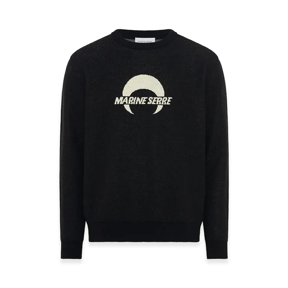 Marine Serre Sweaters "Black"