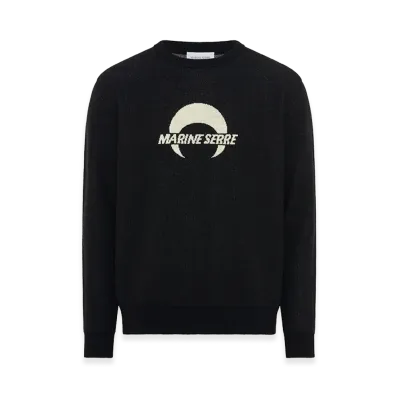Marine Serre Sweaters "Black"