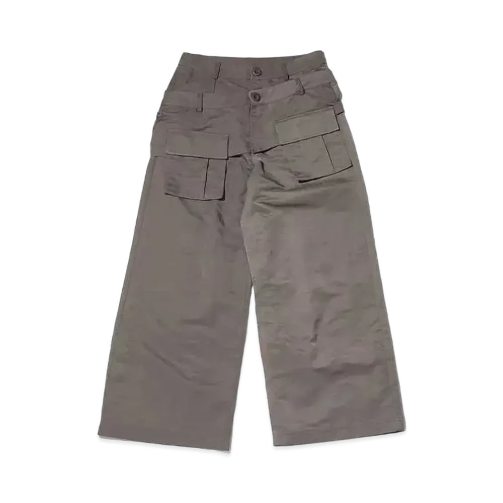 atmos pink Double Waist Pants "Gray"