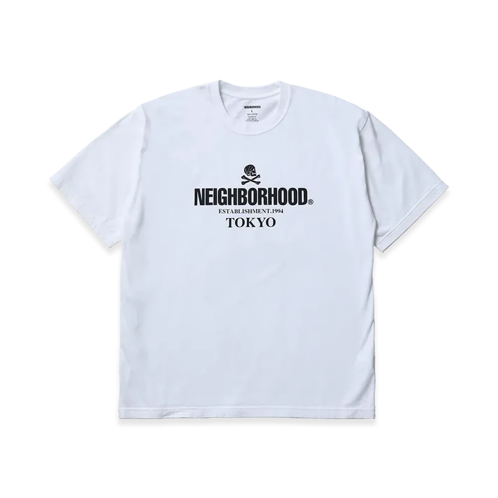 NEIGHBORHOOD NH 251 Spot . Tee SS-4 "White"