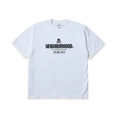 NEIGHBORHOOD NH 251 Spot . Tee SS-4 "White"