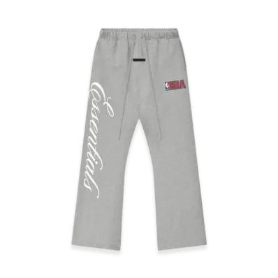 FEAR OF GOD ESSENTIALS NBA Flare Sweatpant "Concrete Heather"