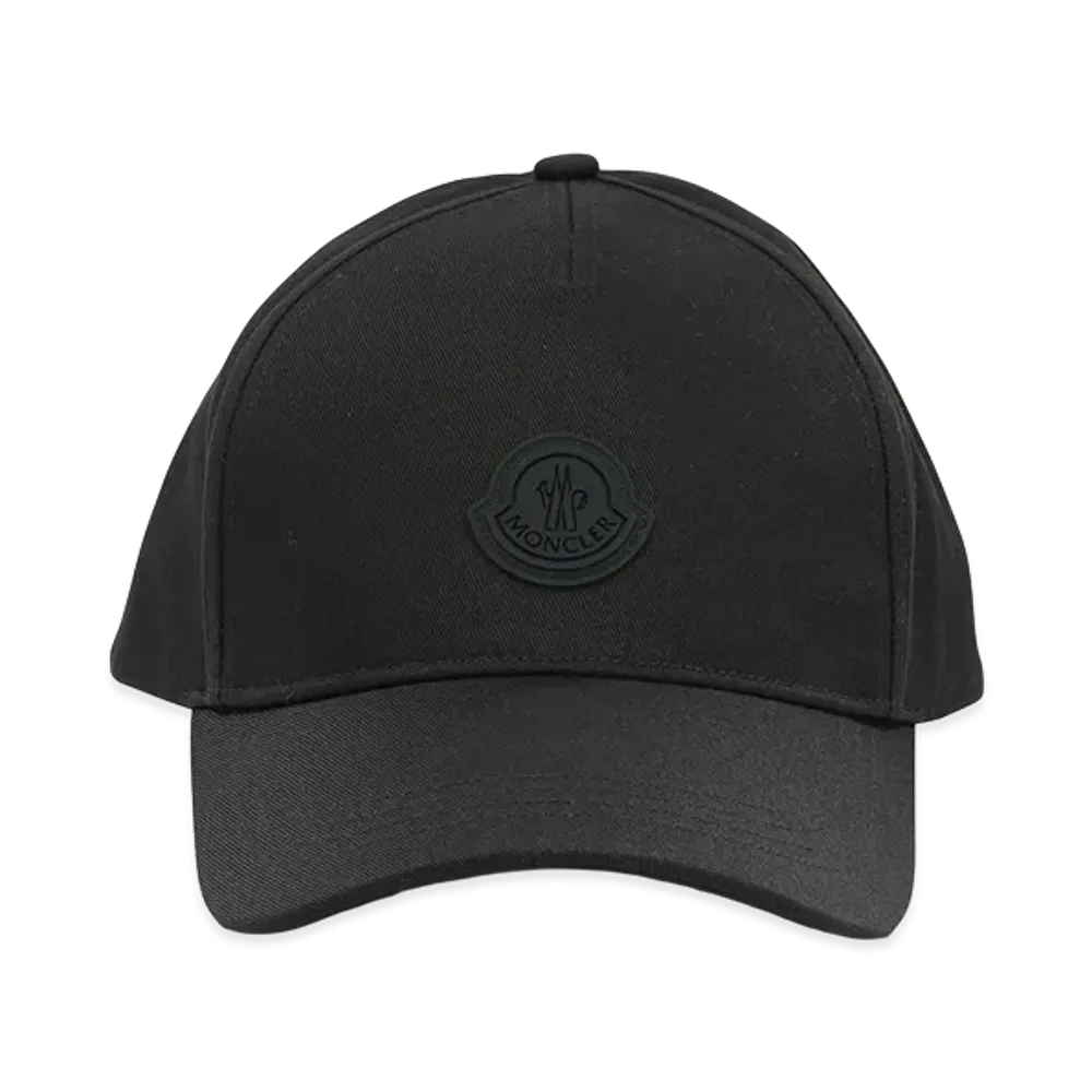 MONCLER Baseball Cap With Logo "Black"