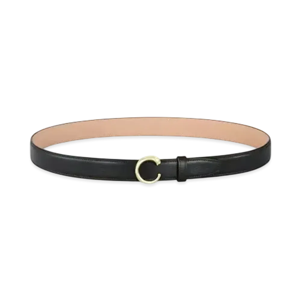 Cartier Belt, Panthere de Cartier, Size M (85cm) "Black/Gold"
