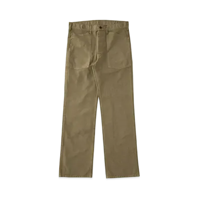 visvim CARPENTER PANTS DMGD "Khaki"