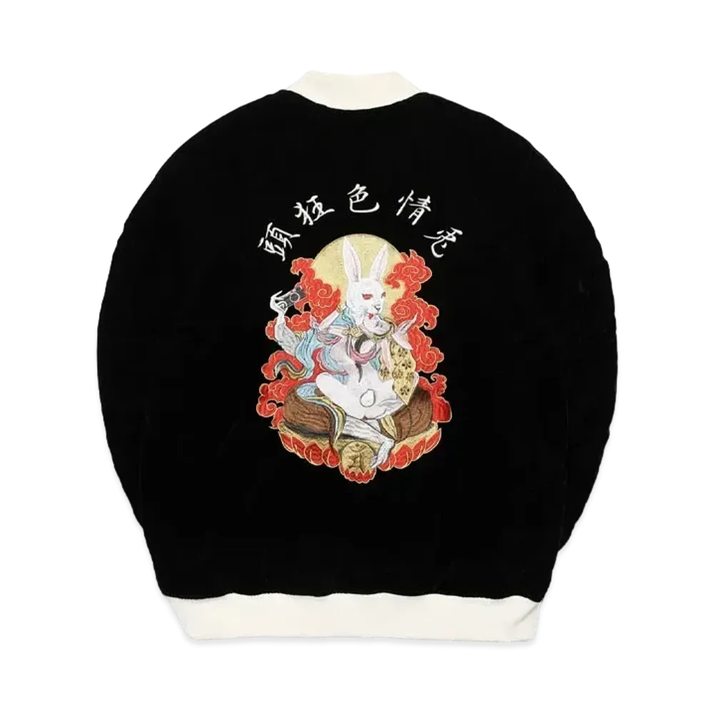 FR2 Velvet Souvenir Jacket "Black"