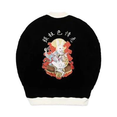 FR2 Velvet Souvenir Jacket "Black"