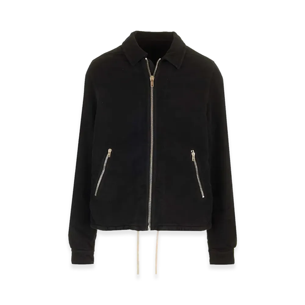 Rick Owens DRKSHDW Padded Cotton-Moleskin Jacket "Black"
