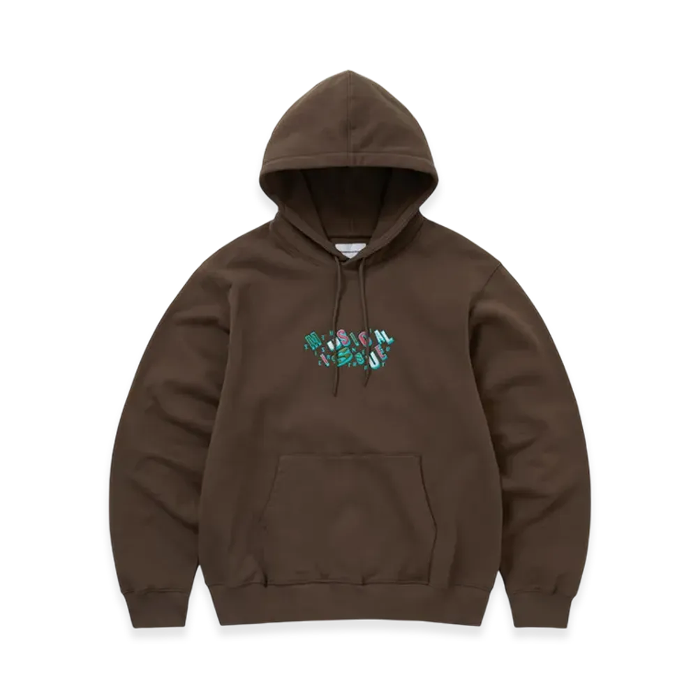thisisneverthat Musical Issue Hoodie "Brown"