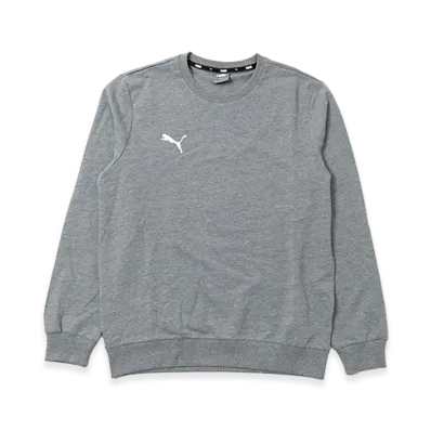 PUMA teamGOAL Casual Crew Neck Sweat "Medium Gray Heather"