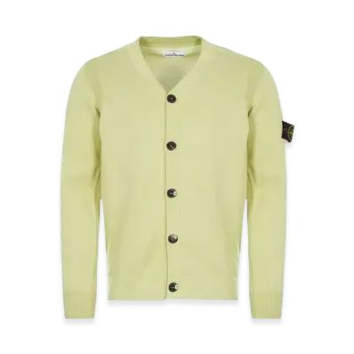 Stone Island 505B2 Knit Cardigan - 21SS "Light Green"