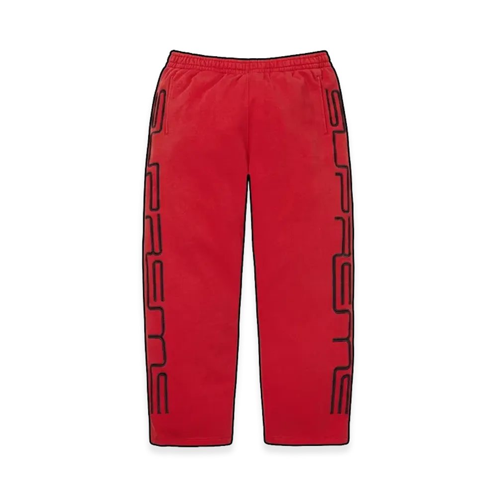 Supreme Connect Sweatpant "Red"