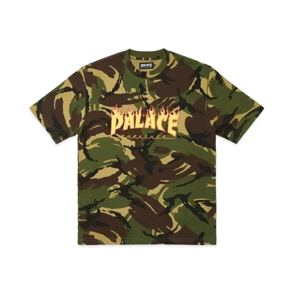 PALACE x THRASHER T-Shirt "Camo"