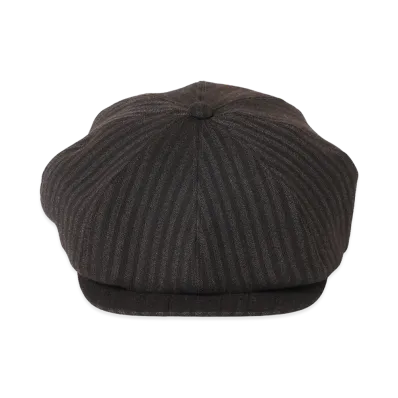 T.T Taiga Takahashi Lot.006 Newsboy Cap "Brown Stripe"