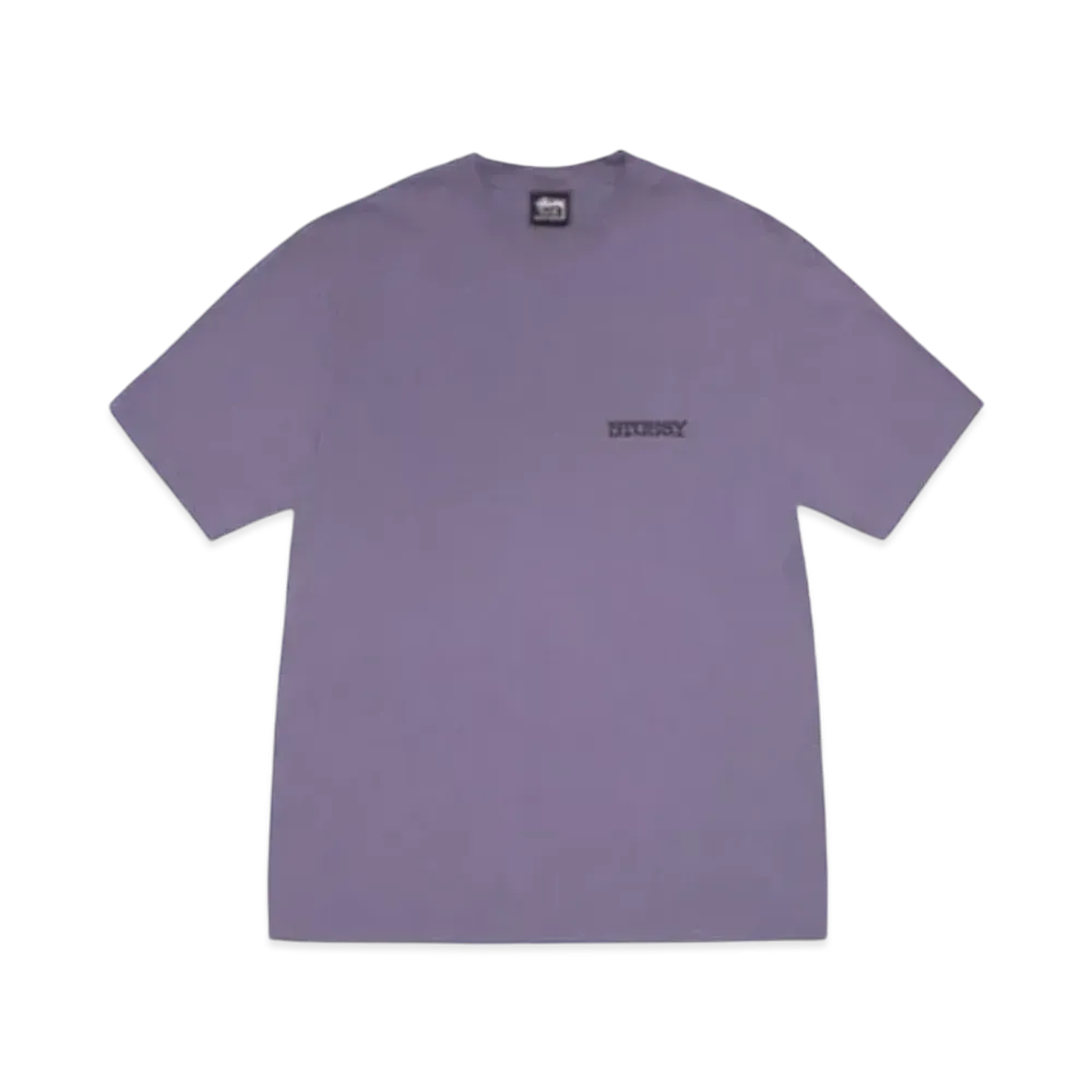 Stussy Jumbo Tee Pigment Dyed "Grape"