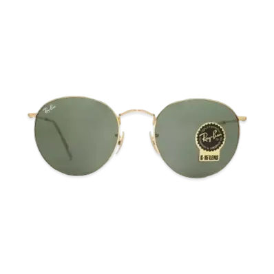 Ray-Ban ROUND METAL "ARISTA GOLD x G-15 GREEN"